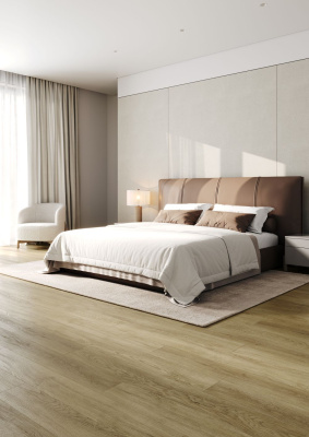 Кварцевый ламинат Home Expert Прайм 3058-224 Дуб Ромовый 